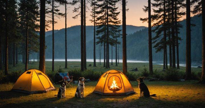 Camping avec votre chien : découvrez le ventoulou dans le lot